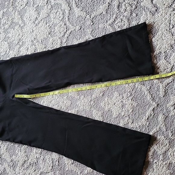 Betabrand Black Dress Bootcut Yoga Pants Large